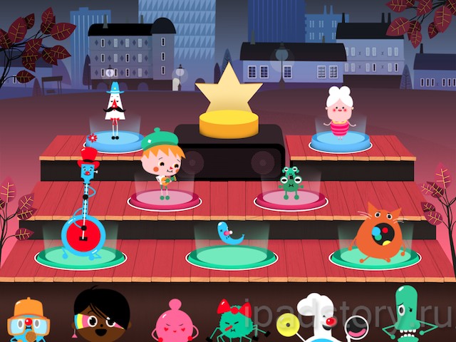 Toca Band - детская музыкальная игра на iPad
