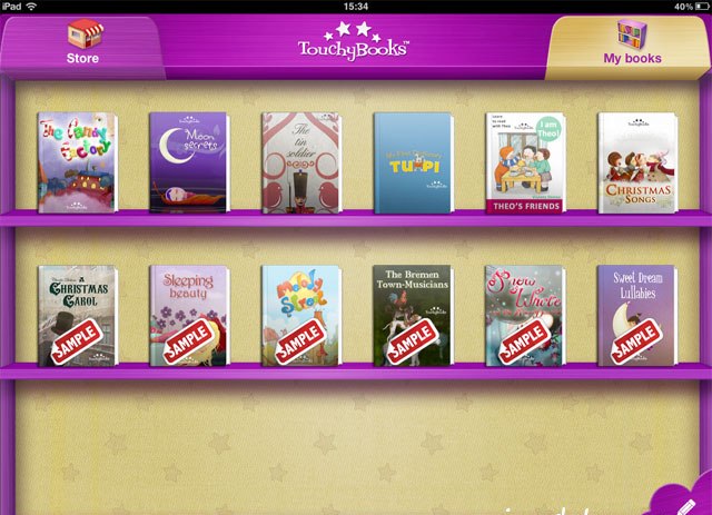 TouchyBooks Interactive Books HD