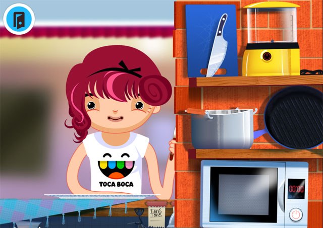 Toca Kitchen By Toca Boca - скриншот из игры на iPad