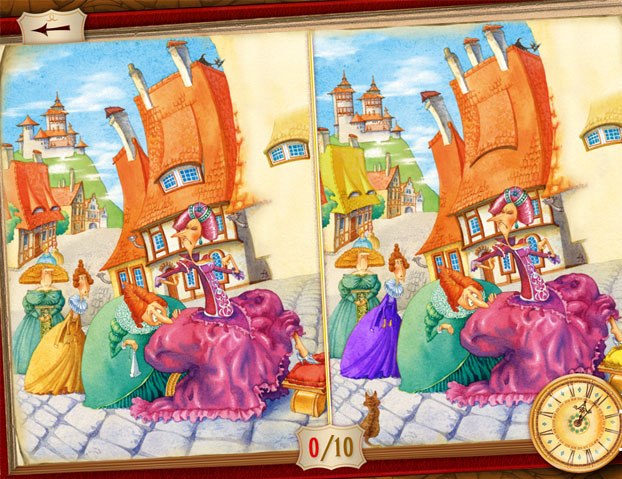 Золушка - Сказка о Хрустальной Туфельке на iPad, игра