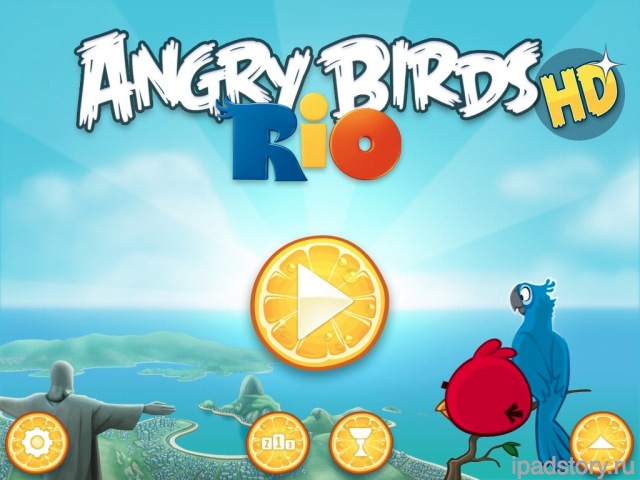Angry Birds Rio iPad