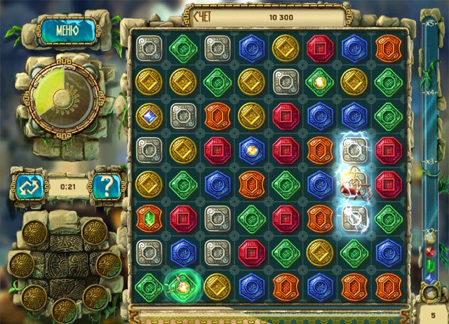 Сокровища Монтесумы 3 HD на iPad - скриншот из игры