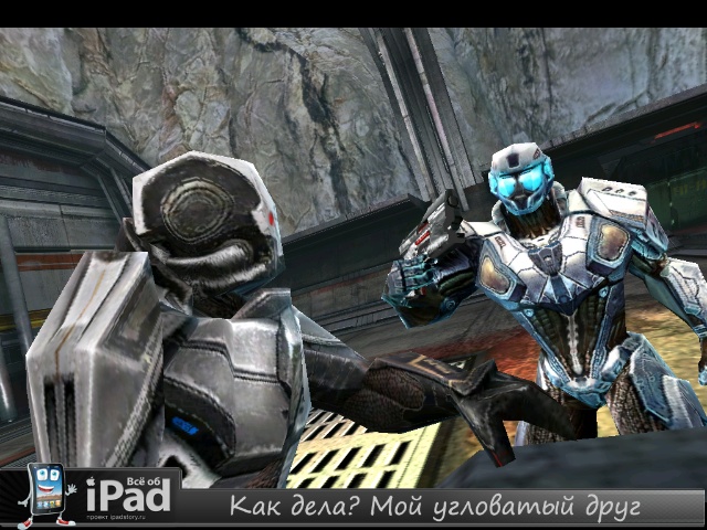 N.O.V.A. 2 - Near Orbit Vanguard Alliance HD скриншот из игры на iPad