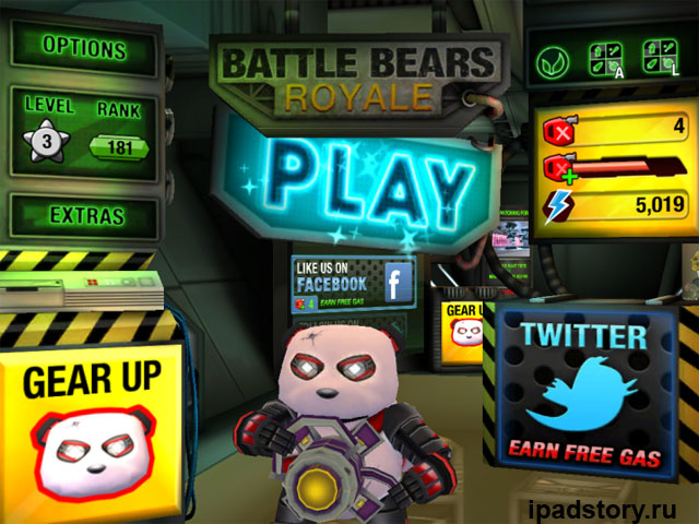 Battle Bears Royale - игра для iPad