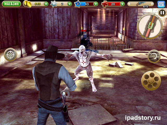 Six-Guns - скриншоты из игры для iPad