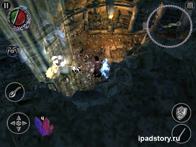 The Bard's Tale - скриншот из игры для iPad