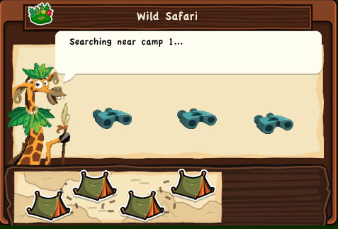 Dream Zoo - скриншот из игры для iPad, сафари