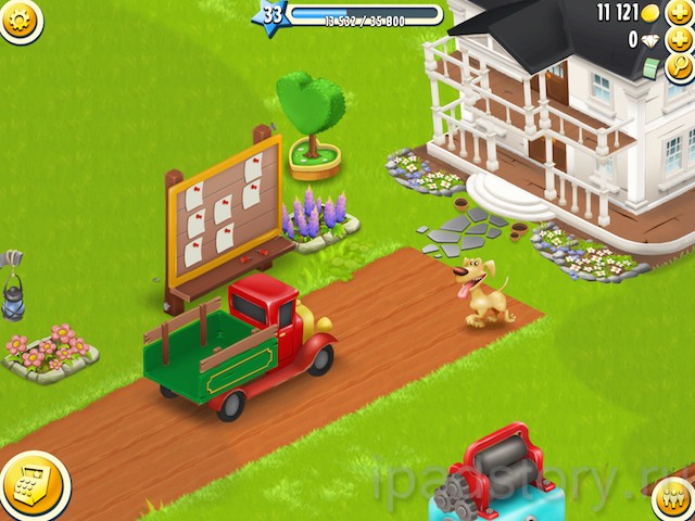 Hay Day - игра на iPad