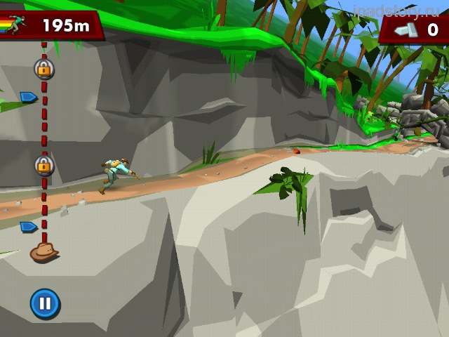 Pitfall на iPad