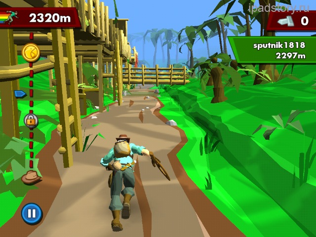 Pitfall на iPad