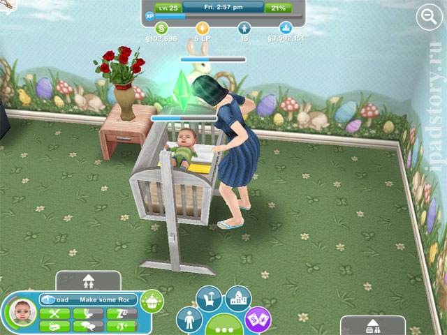 The Sims FreePlay - ребенок у симсов
