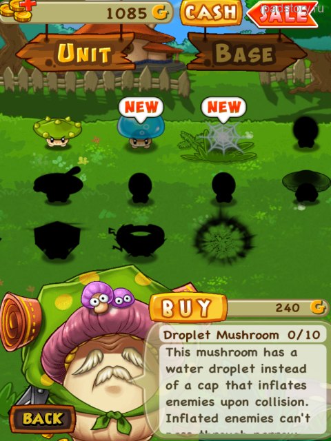 Super Mushrooms iPad