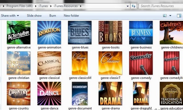 Жанры iTunes