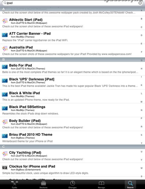 Темы для iPad