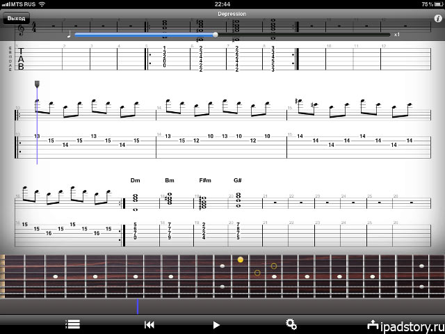 Guitar Pro - iPad