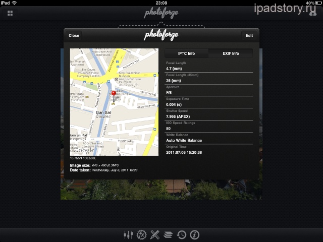 PhotoForge2 iPad
