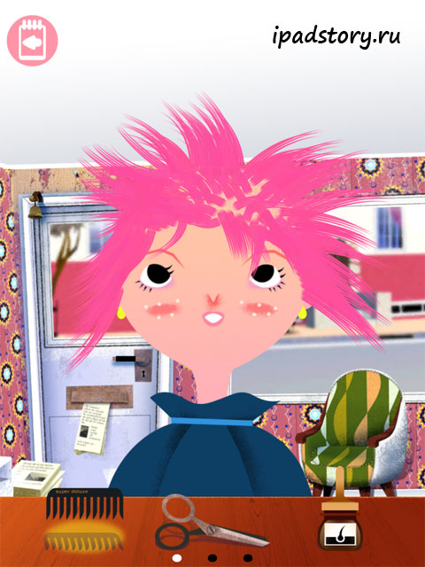 Toca Hair Salon приложение для детей на iPad