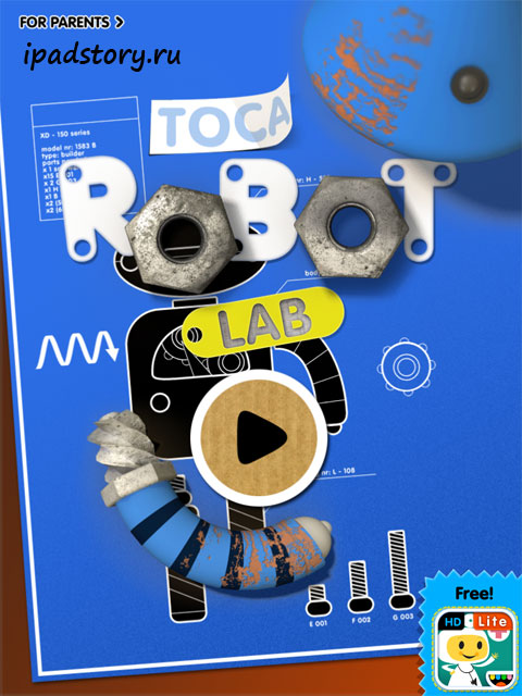 Toca Robot Lab на iPad