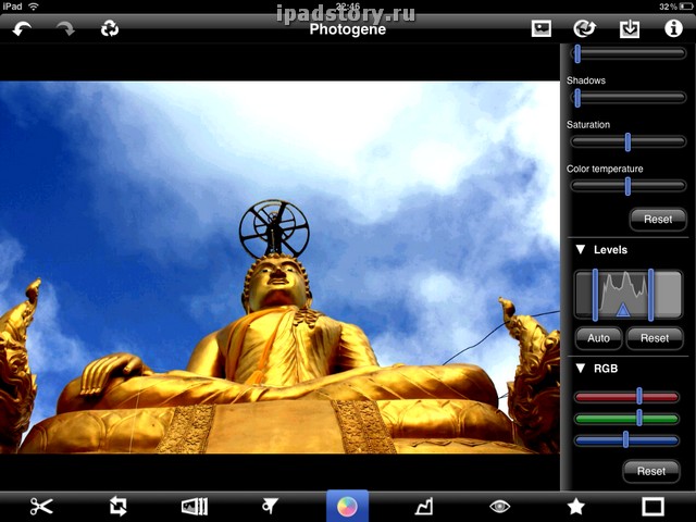 обработка фото на iPad